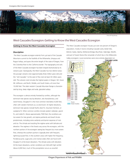 West Cascades Ecoregion