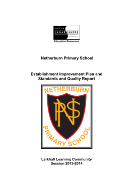 Netherburn Primary School Establishment Improvement Plan