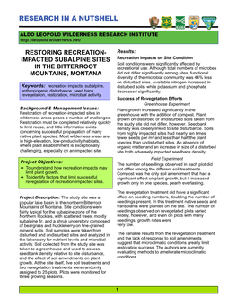 Restoring Impacted Sites Hardcopy