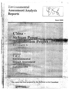 CHINA Sichuanpower TRANSMISSION PROJECT