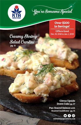 Creamy Shrimp Salad Crostini Pg