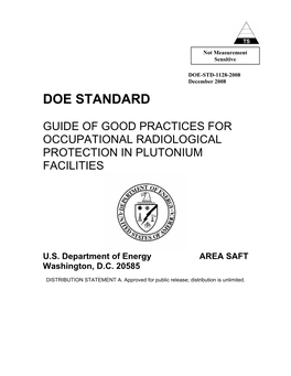 Guide of Good Practices for Occupational Radiological Protection in Plutonium