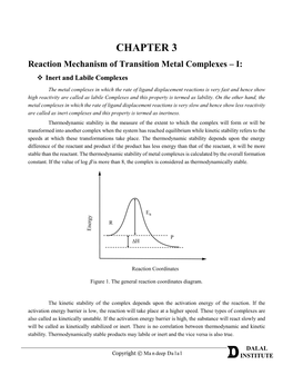 Reaction Mechanism of Transition Metal Complexes