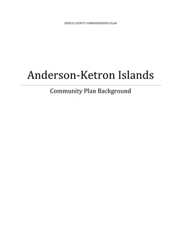 Anderson-Ketron Islands Community Plan Background