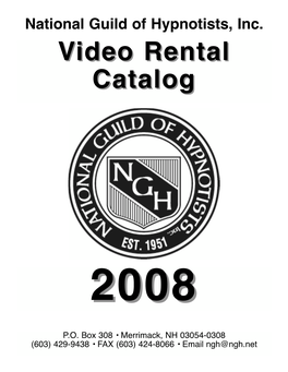 Video Rental Catalog 2008:Layout 1