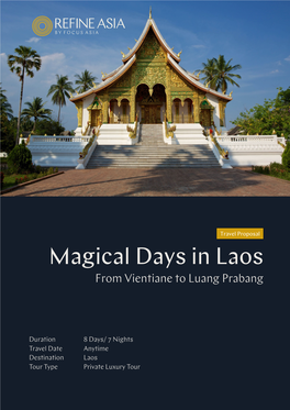 Magical Days in Laos