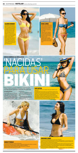 Descubren Su Belleza Kate Upton Claudia Romani Rosie