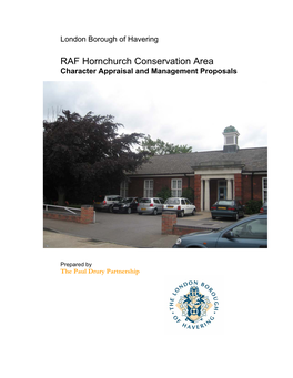 RAF Hornchurch Conservation Area Character Appraisal and Management Proposals