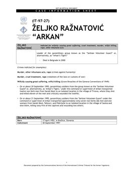 Željko Ražnatović “Arkan”