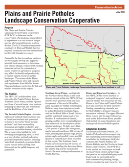 Plains and Prairie Potholes Landscape Conservation Cooperative