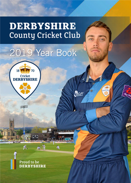 DERBYSHIRE County Cricket Club 2019 Year Book