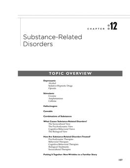 Substance-Related Disorders