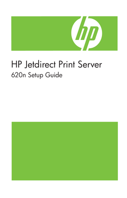 HP Jetdirect Print Server 620N Setup Guide