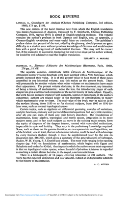 N. Bourbaki Éléments D'histoire Des Mathématiques (Hermann, Paris