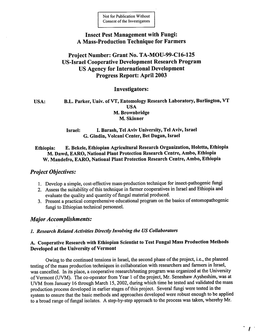 (' Qq -:Rr Insect Pest Management with Fungi: a Mass-Production Technique for Farmers