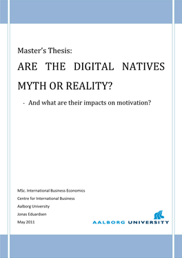 Master's Thesis