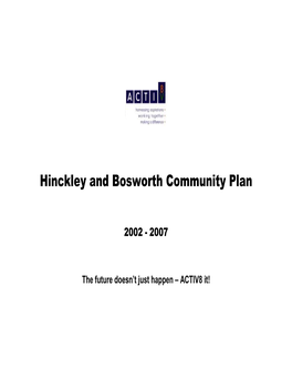 Hinckley and Bosworth Community Plan