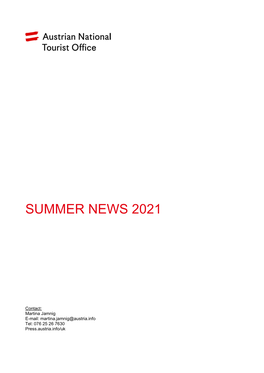 Summer News 2021