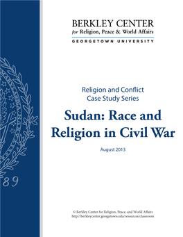 Sudan: Race and Religion in Civil War