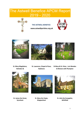 The Astwell Benefice APCM Report 2019 - 2020