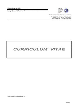 Curriculum Vitae