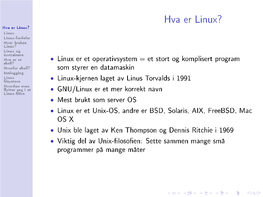 Hva Er Linux?