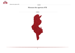 Réseaux Des Agences ATB
