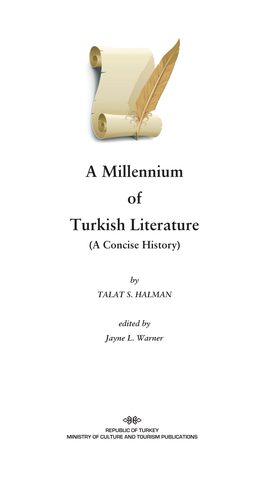 A Millennium of Turkish Literature (A Concise History)