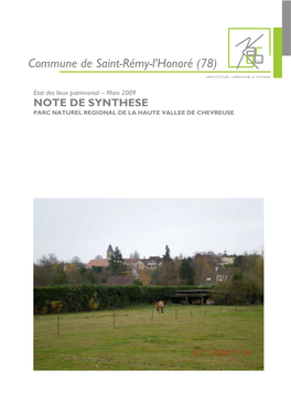 Commune De Saint-Rémy-L'honoré (78)