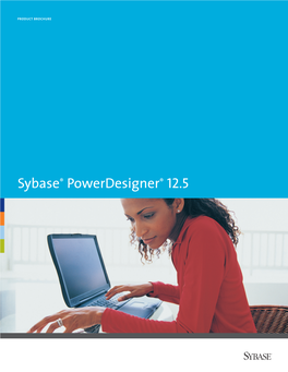 Sybase Powerdesigner 12.5 Overview Brochure