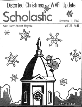 Notre Dame Scholastic, Vol. 128, No. 11