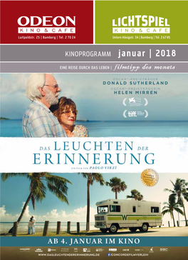 KINOPROGRAMM Januar | 2018