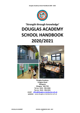 School Handbool 2020-2021