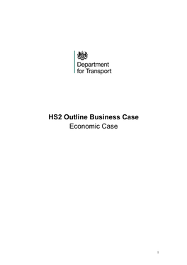 Economic Case for HS2