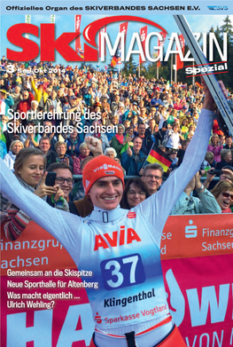 Sportlerehrung Des Skiverbandes Sachsen