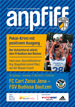 FC Carl Zeiss Jena – FSV Budissa Bautzen