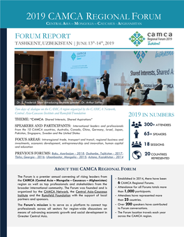 2019 CAMCA Forum Report | P