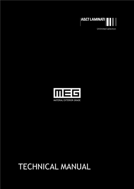 MEG – Technical Manual