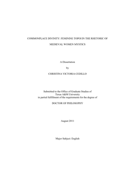 CEDILLO-DISSERTATION.Pdf