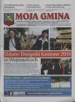 Udane Dożynki Gminne 2015 Tu Wojnotuicach WOJNOWICE