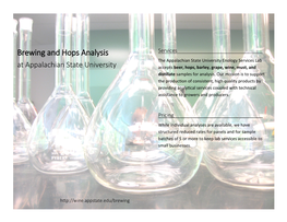 Brewing and Hops Analysis