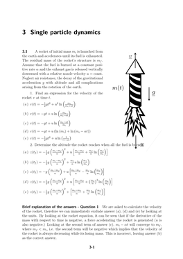 3 Single Particle Dynamics