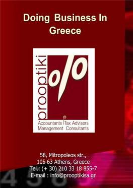 Doing Business in Greece