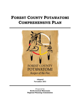 Forest County Potawatomi Comprehensive Plan