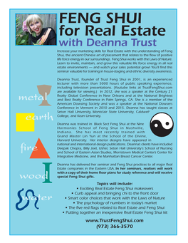 FENG SHUI for Real Estate