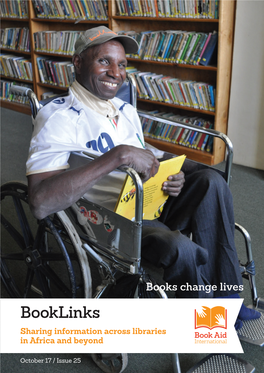 Booklinks Sharing Information Across Libraries in Africa and Beyond