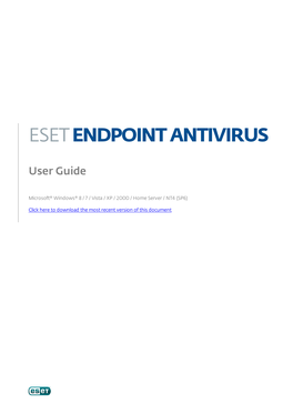 Eset Endpoint Antivirus