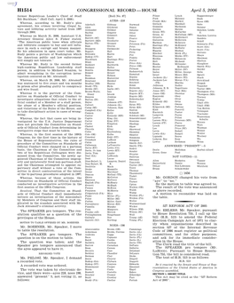 Congressional Record—House H1514