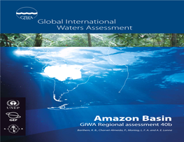 Amazon Basin GIWA Regional Assessment 40B