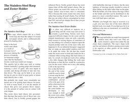 The Stainless-Steel Rasp and Zester Holder